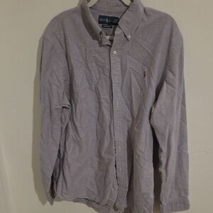 Ralph Lauren Light Purple Collared Shirt
